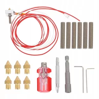 Skrutky, šróby - 1 Set 3D tlačiareň zmontovaný extrudér Hot End Kit 0.