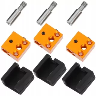 Skrutky, šróby  - 1 sada Extruder Kit Silikónové Ponožky tlačiarne Throat T
