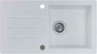 Drez na umývanie riadu Kernau KGS A 50 1B1D Pure White