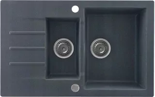 Drez na umývanie riadu Kernau KGS A 6079 1,5B1D Graphite