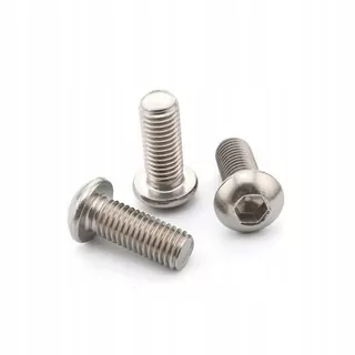 Skrutky, šróby - 100 Skrutky M5 * 8 Stainless Steel Machine