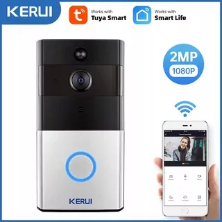 Zvonček - Tuya 1080P Inteligentné WiFi zvonenie 2MP fotoaparát