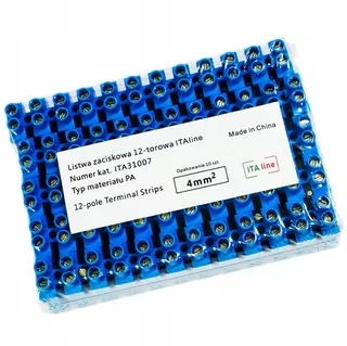 Istič - 10x Svorka lišta 12 torr 4mm kocka 85C