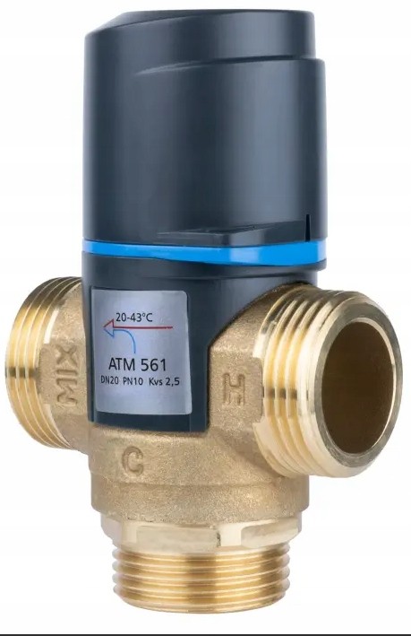 Termostatický zmiešavací ventil Afriso ATM561 DN20, 20–43 °C