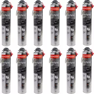 Montážna pena PUR - 12x pena Spray Pur EasySpray + trysiek