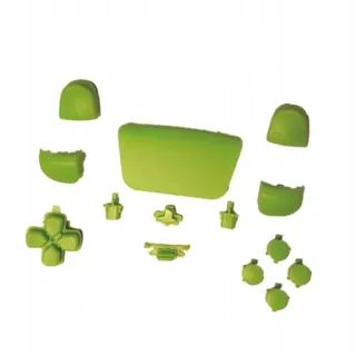 14 ks Premium Button Set Anti-Slip Príslušenstvo Odolný pre PS5 Zelená