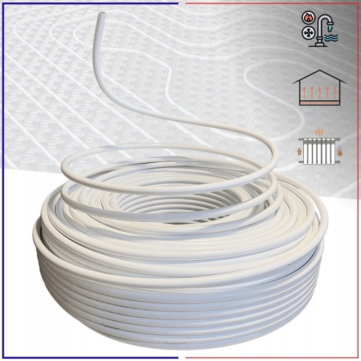 Rúra Warmer PEX/Al/PE 16 × 2 mm na podlahové kúrenie, 200 m