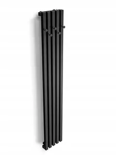 Lávový vodný kúpeľňový radiátor 392 W 240 x 1500 mm čierny