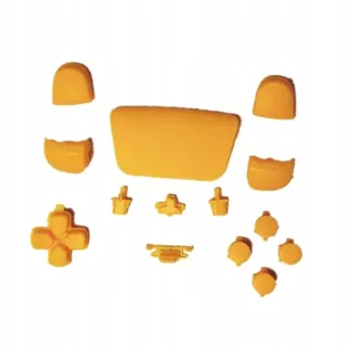 14 ks Premium Button Set Anti-slip Príslušenstvo Odolné pre PS5 žltá