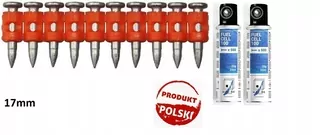 Oceľové klince Mag-Be 3 x 17 mm 1000 ks.