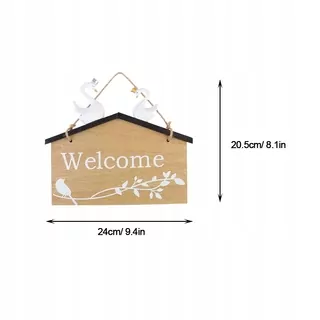 Poštová schránka - 1PC Kreatívne uvítacie dvierka Sign Sign Sign Dvere