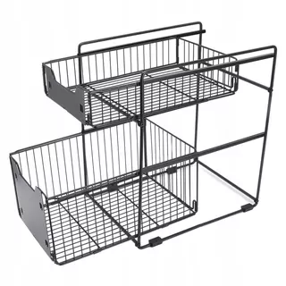 2-poschodové organizéry pod umývadlo.Posuvné