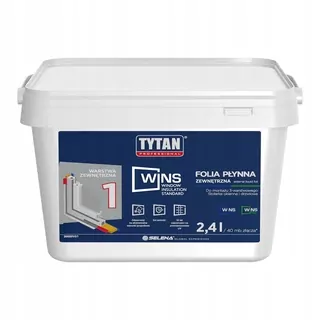 Tytan Professional 10045171 tekutá fólia 2,4l biela