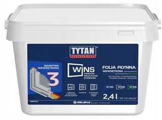 Tytan VYHRÁVA tekutú vnútornú fóliu 2,4L antracit