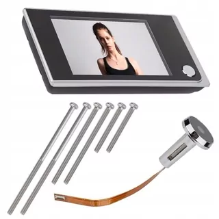 3,5 palcový LCD digitálny zvonček 120 stupňov hľadáčik hľadák monitorovanie fotografií elektronické