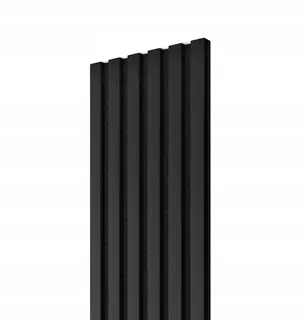 Dekoračné lamely Lamele3D 30x275 cm matná čierna