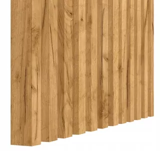 3D nástenné lišty dekoračné panely 28x37mm 3D DUB Craft Golden natural