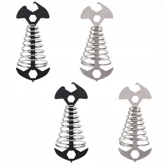Skrutky, šróby - 4PCS FISHBONE podlahová podlaha háčik háčik vodotesný