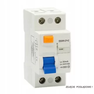 40 A 2P 30mA RCD LC rozdielový vypínač