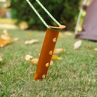 Skrutky, šróby - 4KS TENT Nail hliníkovej zliatiny Vklad Outdoor Trave