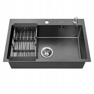 Kuchynský drez - 68 × 45 One-Chamber Dops + Siphon + 300ML DOZER