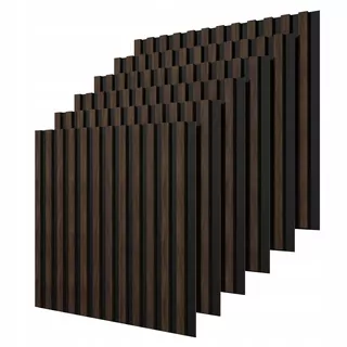 6x nástenné lišty na akustickej doske 12ks 180x120cm 0,72m2 dekor panelov
