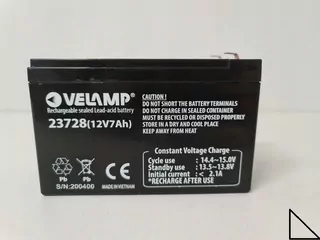 Akumulátor pre pohony brán VELAMP 23728 12 V 7Ah
