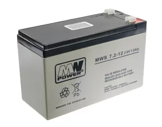 Olovený akumulátor 7.2Ah 12V 7.2Ah bezúdržbové MWS