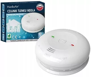 Senzor oxidu uhoľnatého (čad) - Alarm HanksAir HK-18 A - detektor oxidu Uhoľnatý alarmuje o