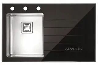 ALVEUS CRYSTALIX 10 drez sklenený čierny lev