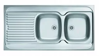 Alveus Oceľový drez Classic 100 Pravý ľan 1008991
