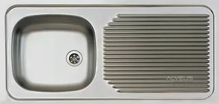 Alveus Oceľový drez Compact 50 satén 1049420