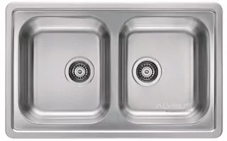 Alveus Oceľový drez Elegant 40 satén 1009383