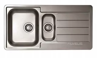 Alveus Oceľový drez Line 10 antracit 1078568