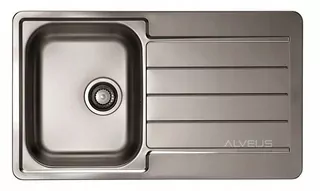 Alveus Oceľový drez Line 20 antracit 1078569