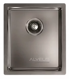 Alveus Oceľový drez Quadrix 20 antracit 1103317