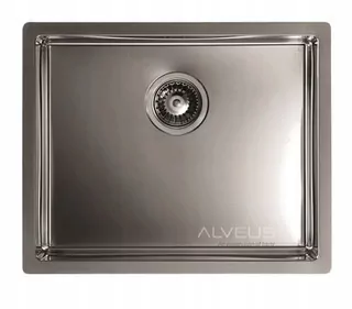 Alveus Oceľový drez Quadrix 50 antracit 1103383