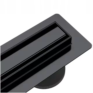 AquaUno Basic Slim lineárny odtok 80 cm čierny