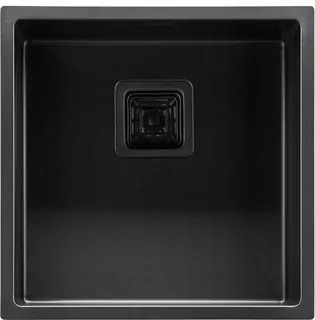 Krásny závesný oceľový drez značky AQUILA NAUTILUS 45.1 BLACK.