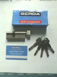 CERTIFIKOVANÁ VLOŽKA gombík GERDA EVO 90 mm 40/50 FVat