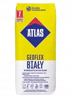 ATLAS GEOFLEX BIELA – Vysoko elastické gélové lepidlo (2-15mm), typ C2TE – 25 kg