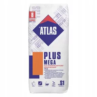 ATLAS PLUS MEGA – Vysoko elastické lepidlo, tvarovateľné, 4-20 mm - typ C2E S1 – 25