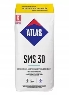 Atlas sms 30 rýchlouprava, samovibrujúca podlahová podložka 25 kg