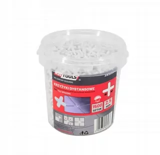 AWTOOLS dištančné kríže 2,5 mm / 1500ks.