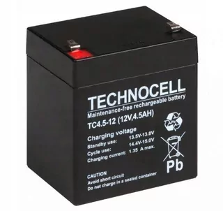 Batéria Technocell 12 V 4,5Ah