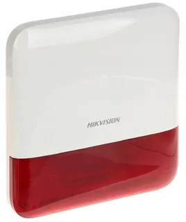 Bezdrôtový alarm pre vonkajšie použitie DS-PS1-E-WE/RED AX Hikvision