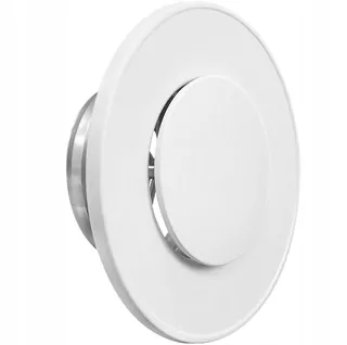 Prívodný a výfukový difúzor Darco ASV100-ML.B 100 mm biely