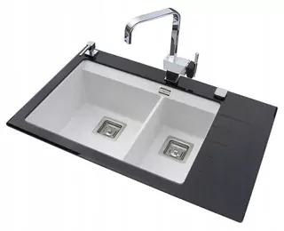 Aquasanita DELICIAPLUS GQD150B-710AW Čierne sklo/čierna