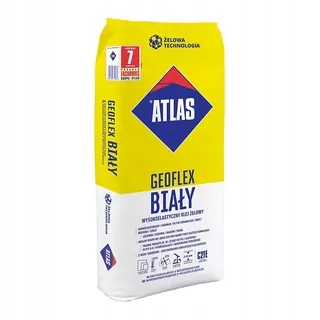 Atlas Vysoko elastické gélové lepidlo Geoflex biela 22,5 kg