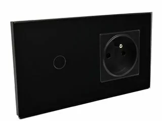 Vypínač svetla - B-LINE PRS Dotykový prepínač SCHODIŠTIA 1 g + SOCKET